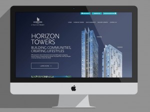 Website Design – Horizon Towers UAE